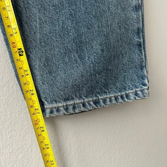 NWT Everlane The Curvy 90's Cheeky Straight Jean Light Wash Denim Size 30 Womens - Picture 12 of 12